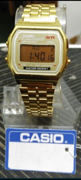 Relógio Casio Dourado A159W - Novo sem uso
