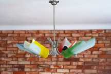 Żyrandol lata 60 New Look Pop-Art Mid-Century Vintage PRL
570