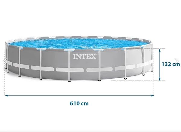 Бассейн каркасный #26756 Интекс