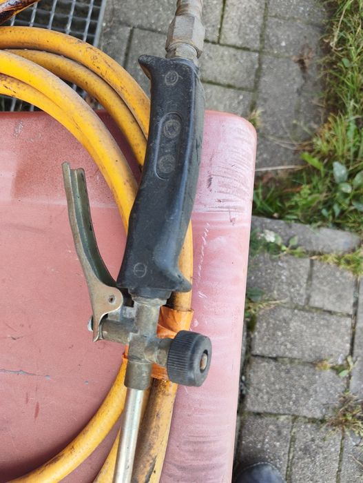 Palnik gazowy po budowie.