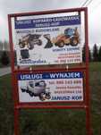 Usługi koparko ładowarką,mini koparką,wozidłem oraz zagęszczarką