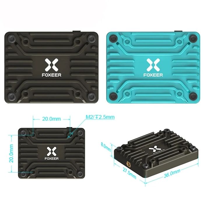 Видеопередатчик Foxeer Reaper Extreme .Rush Max Solo VTX 2.5W,1,6W 5.8
