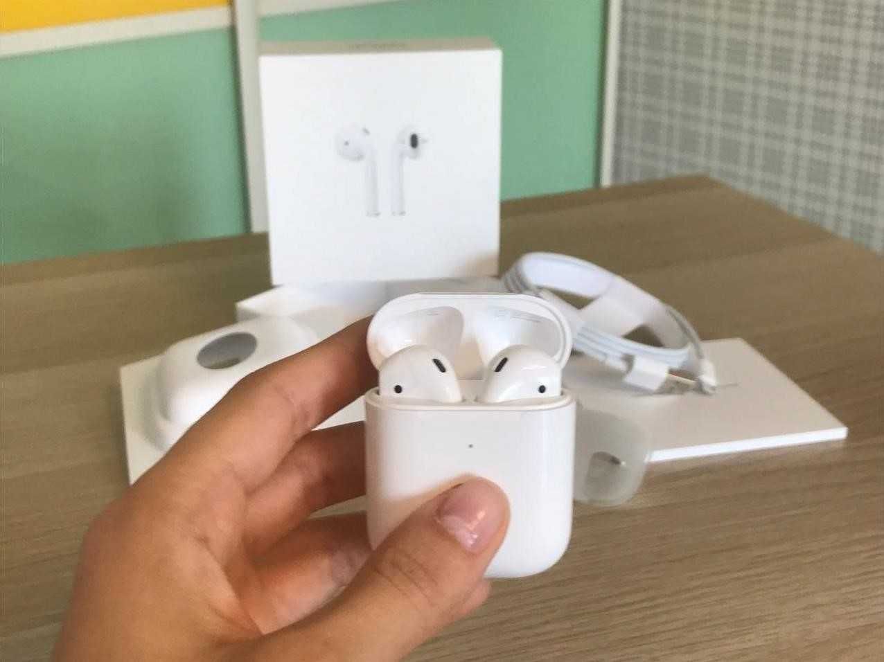 Берздротові Люксові нанушники AirPods 2