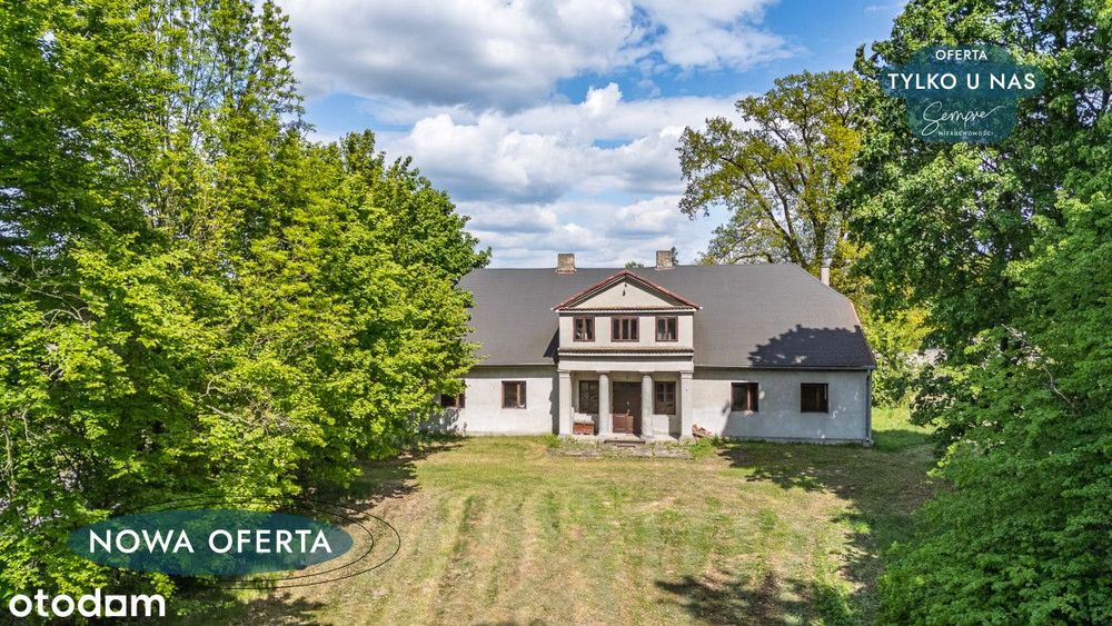 Zabytkowy dworek w malowniczej okolicy