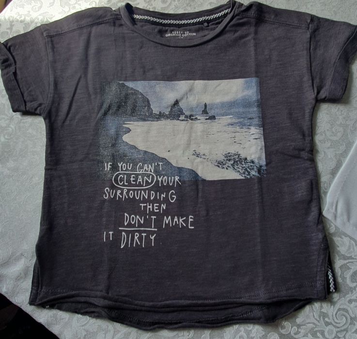 T-shirt chlopiecy r.110