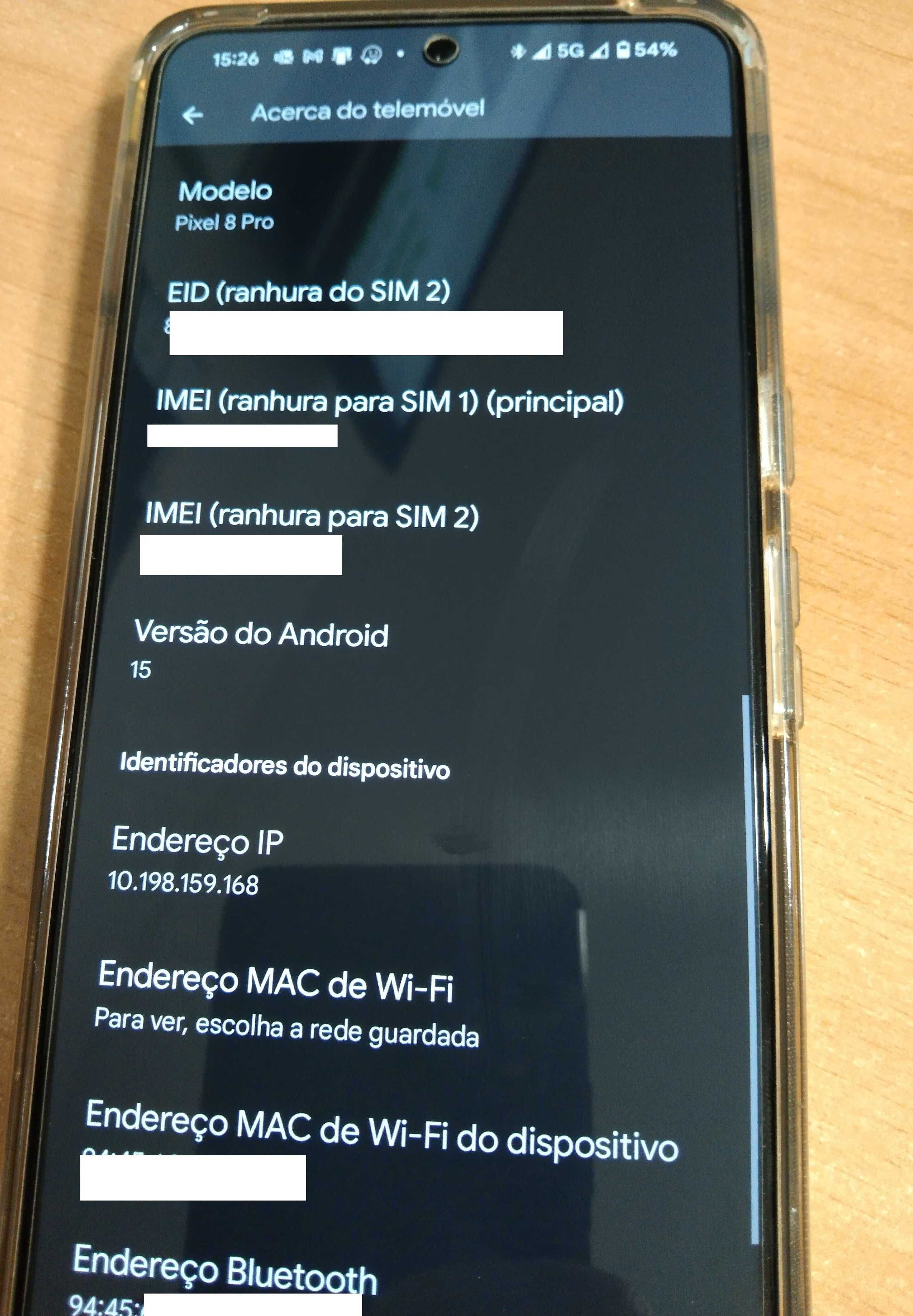 Pixel 8 Pro com garantia tem um mês