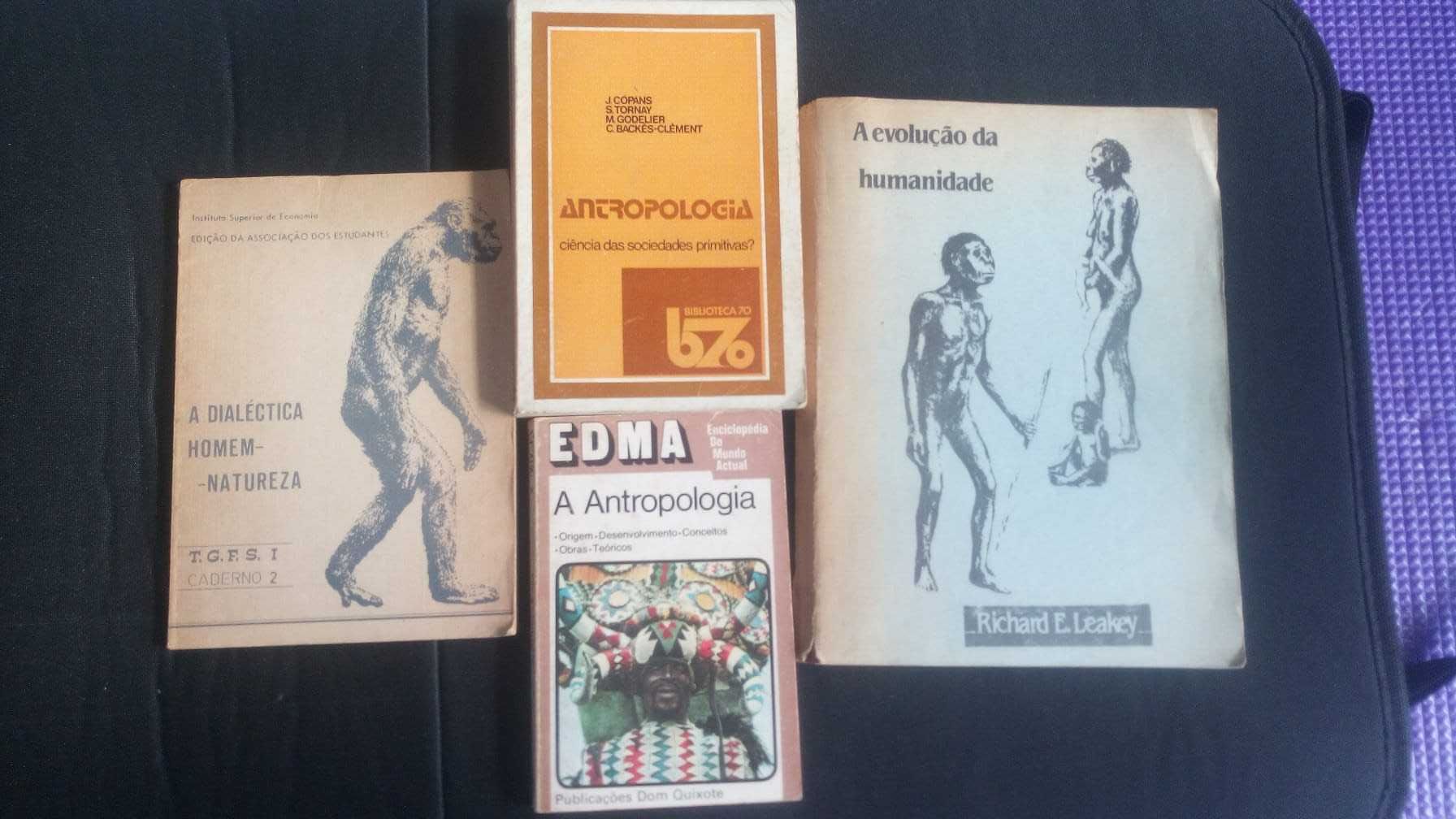 Conjunto 4 livros Antropologia