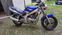 SUZUKI GS500E 33KW 02r 47 tys. - kufer - stan bdb  - Szczecin