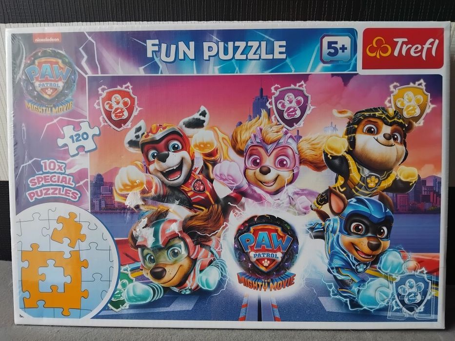 Puzzle paw patrol 5+
