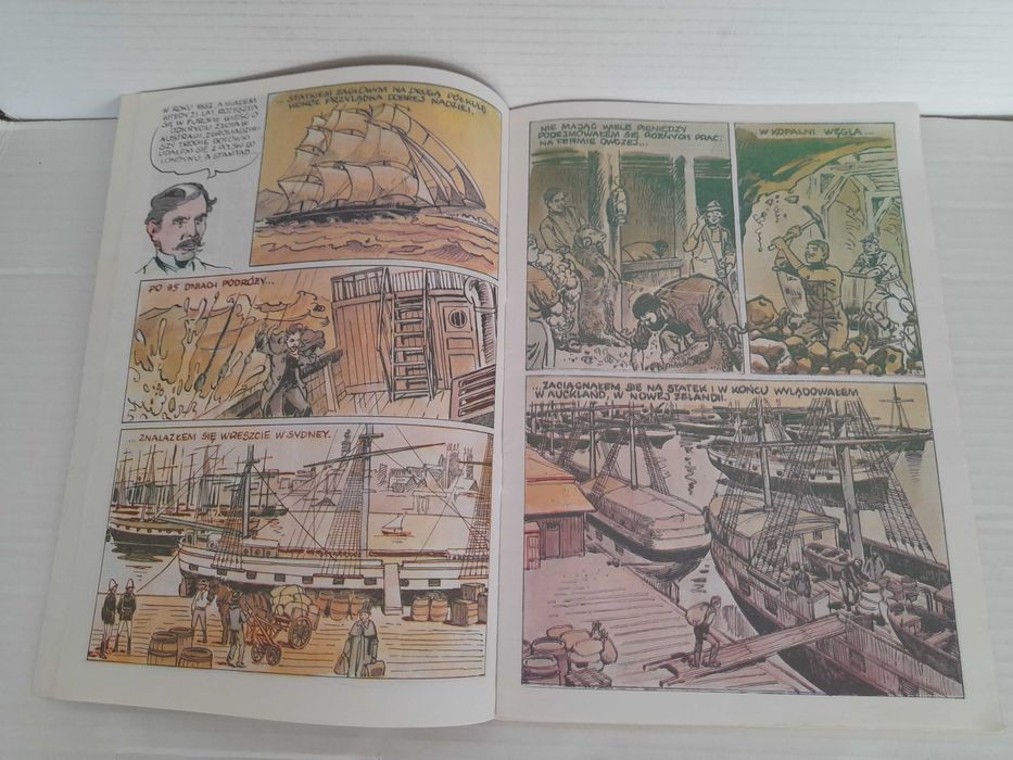 Komiks PO AUSTRALIJSKIE ZŁOTO 1987 wydanie 1 Marek Szyszko