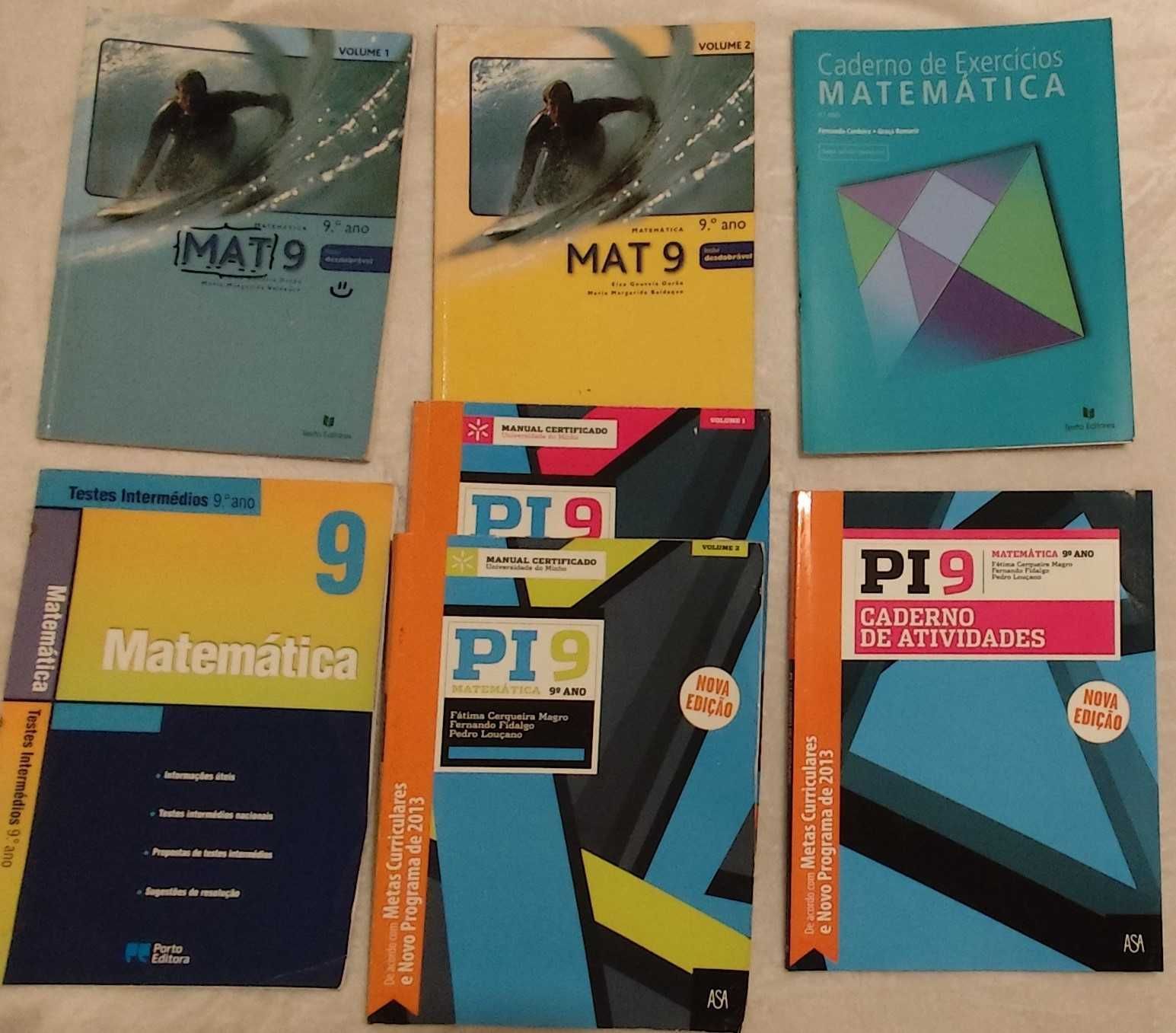 Livros Escolares de Apoio - 9º Ano