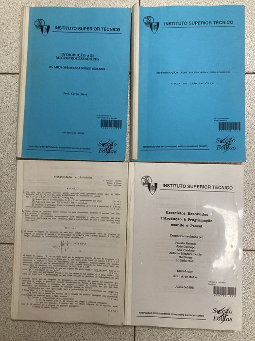 Introdução aos Microprocessadores, Sebentas Inst. Sup. Técnico