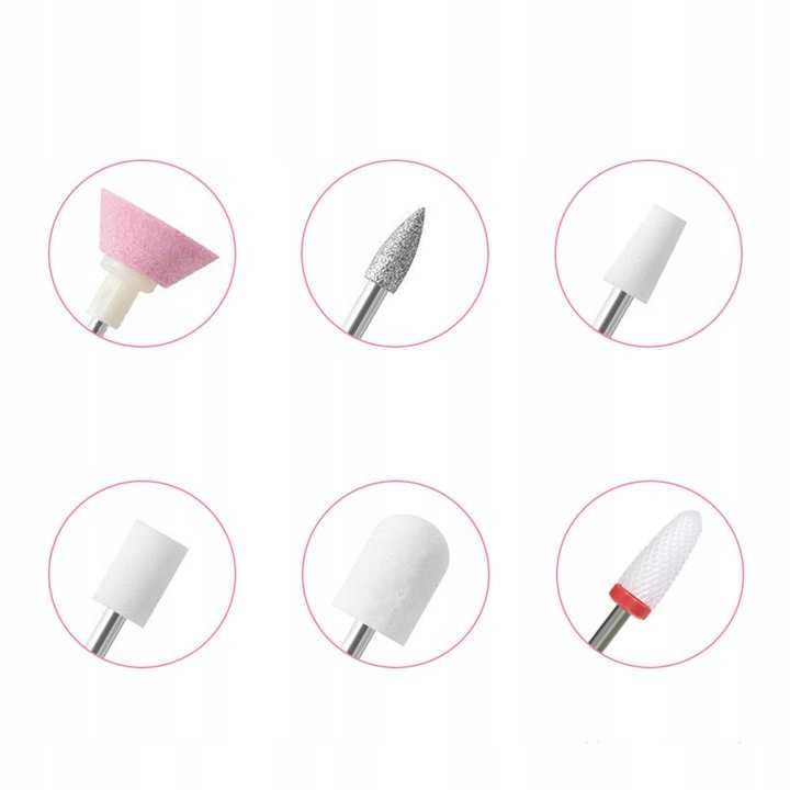 FREZARKA do paznokci manicure pedicure profesjonalna BEZPRZEWODOWA