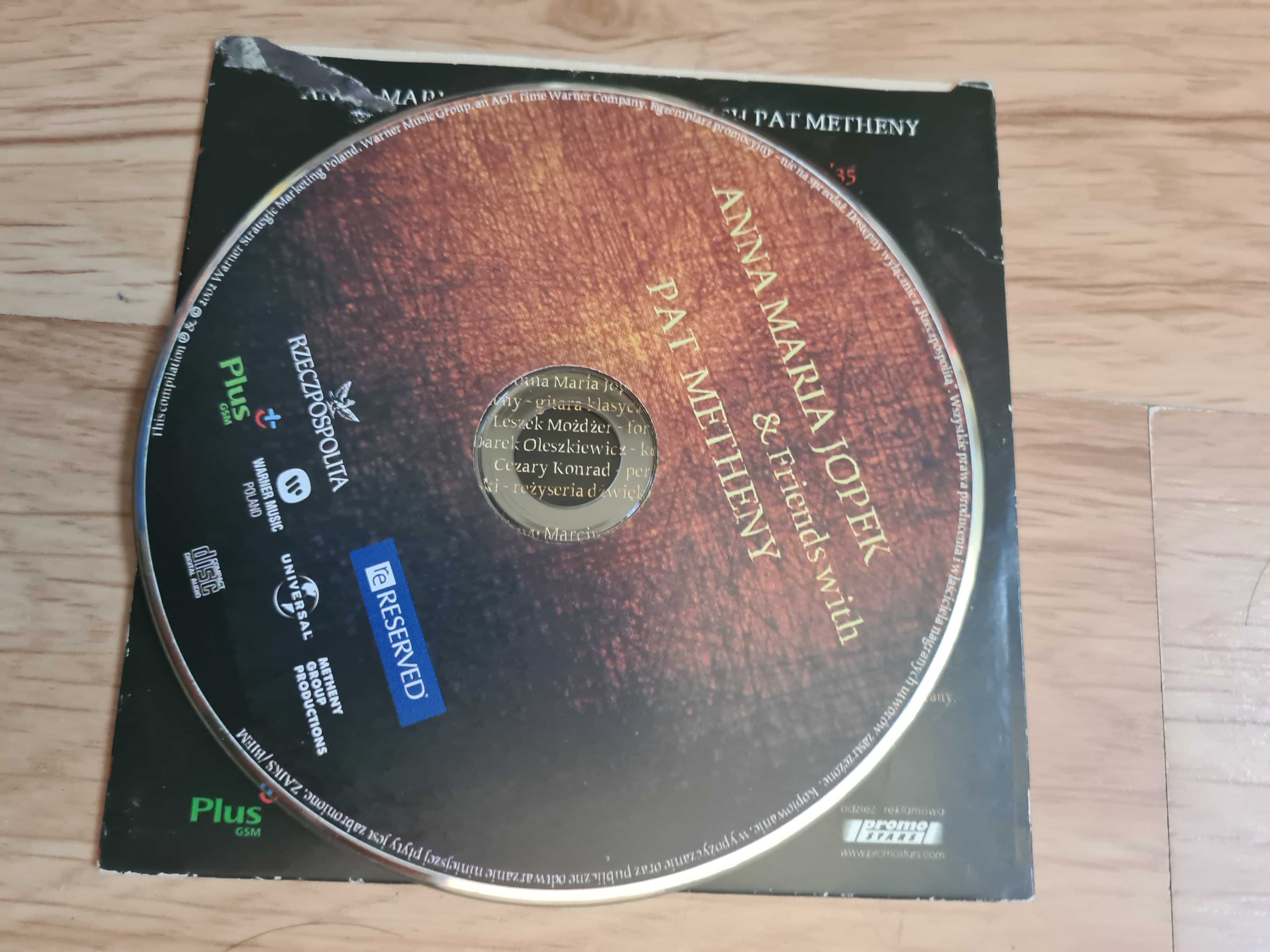 Anna Maria Jopek & Friends with Pat Metheny cd unikat