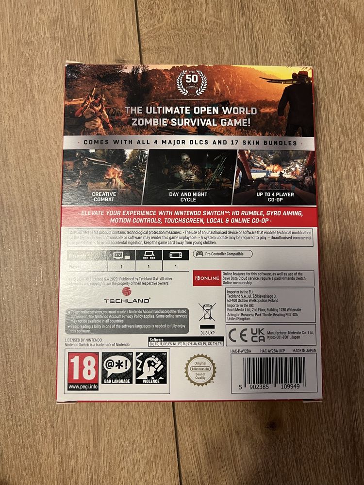 Dying Light: Platinum Edition Nintendo Switch