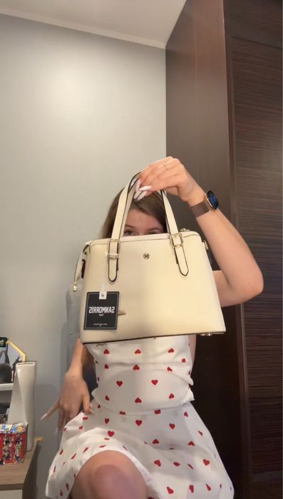 Elegancka biała torebka Sanmorris – prosto z Turcji