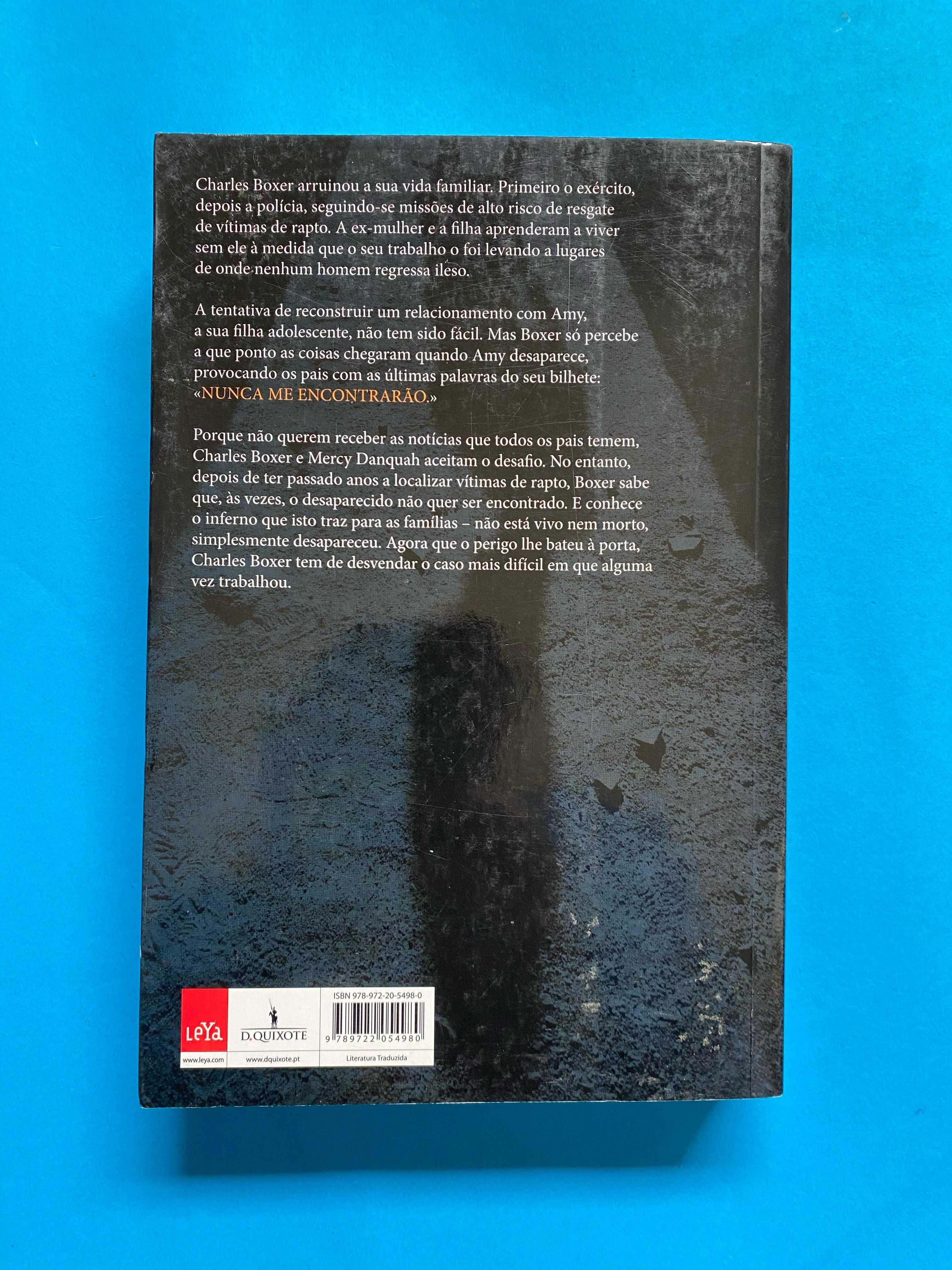 Nunca me Encontrarão de Robert Wilson (livro)