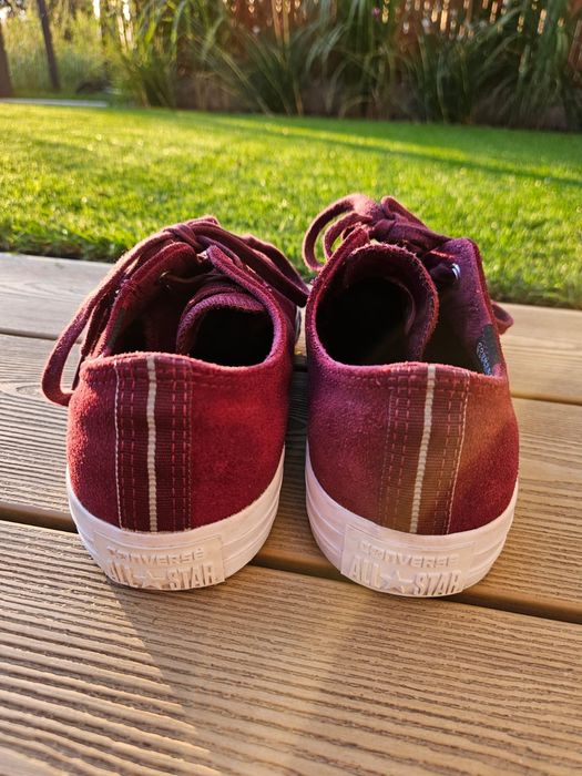 Converse chuck Taylor 40 trampki bordowe