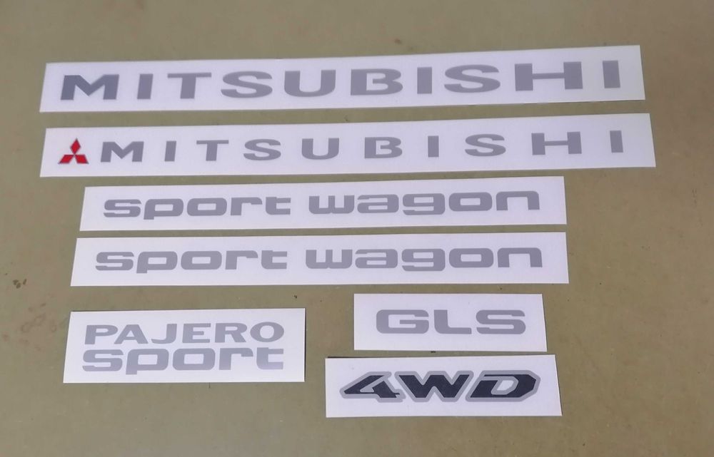 Autocolantes Jipes Mitsubishi Pajero MK2/Sport Wagon
