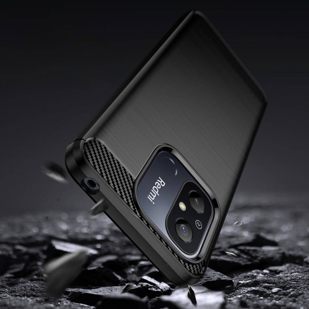 Etui do Xiaomi Redmi 12C Carbon Case Obudowa Pokrowiec Matowy