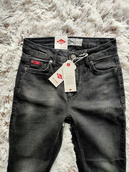Czarne jeansy Lee Cooper