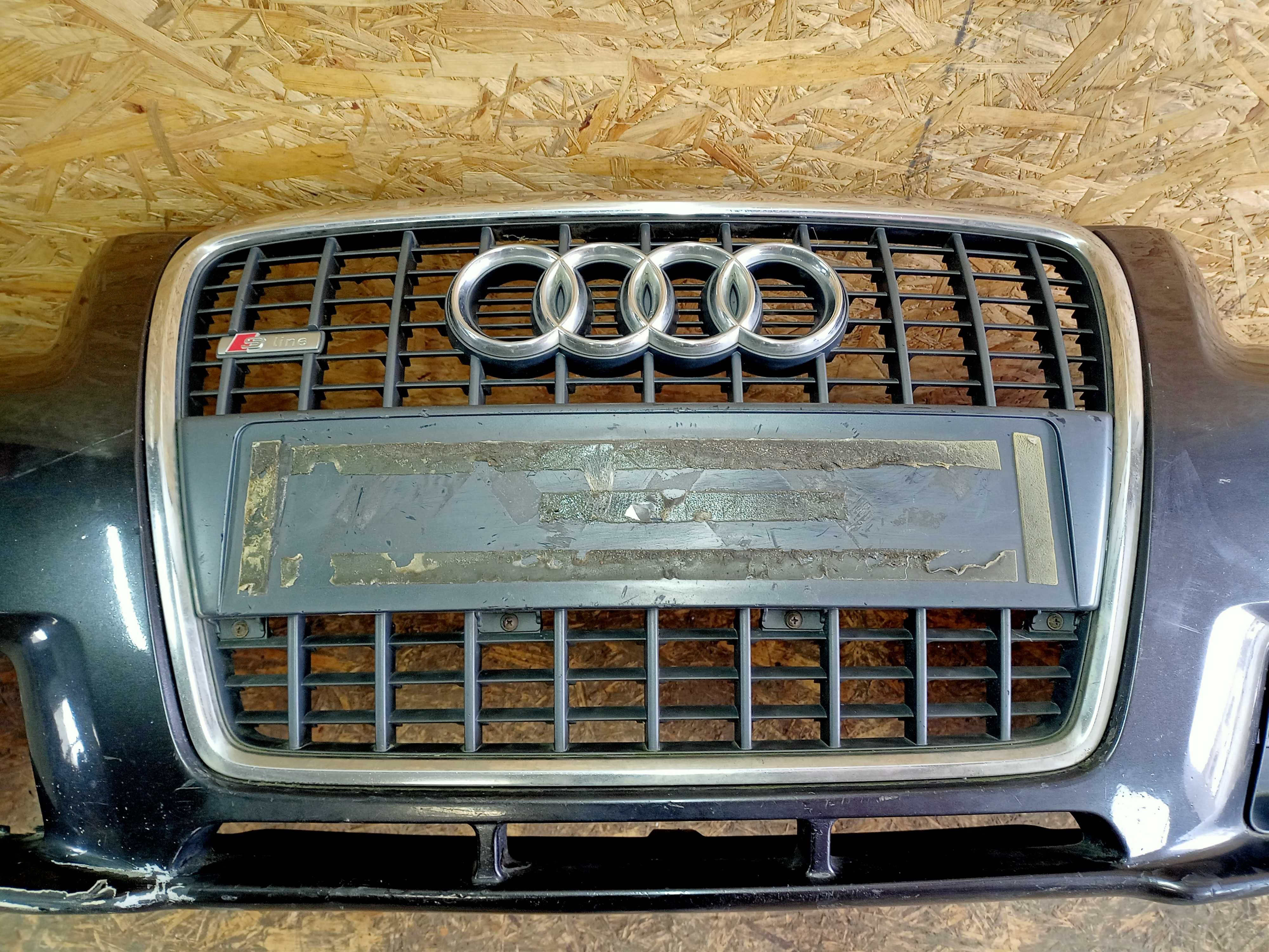 Audi A3 8P lift zderzak przód przedni komplet S-line oryginał LZ7L