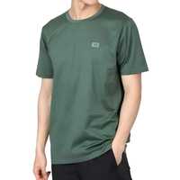 Футболка C.P. COMPANY LABEL LOGO T-SHIRT green 16CMTS087A-006374G 649