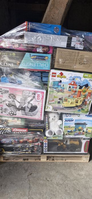 Zabawki paleta mix lego playgro smoby palymobil  abc amazon