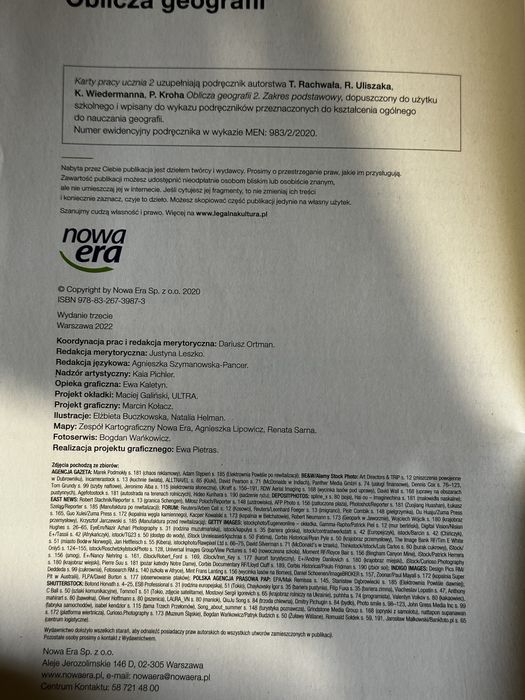 Oblicza geografii 2 – karty pracy ucznia