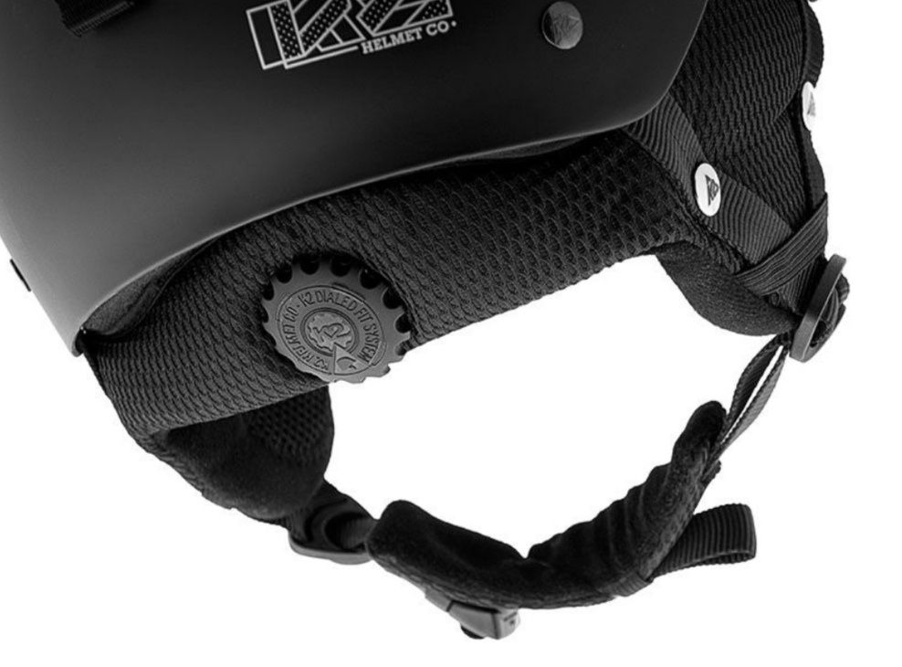 Kask narciarski czarny K2 Scepter