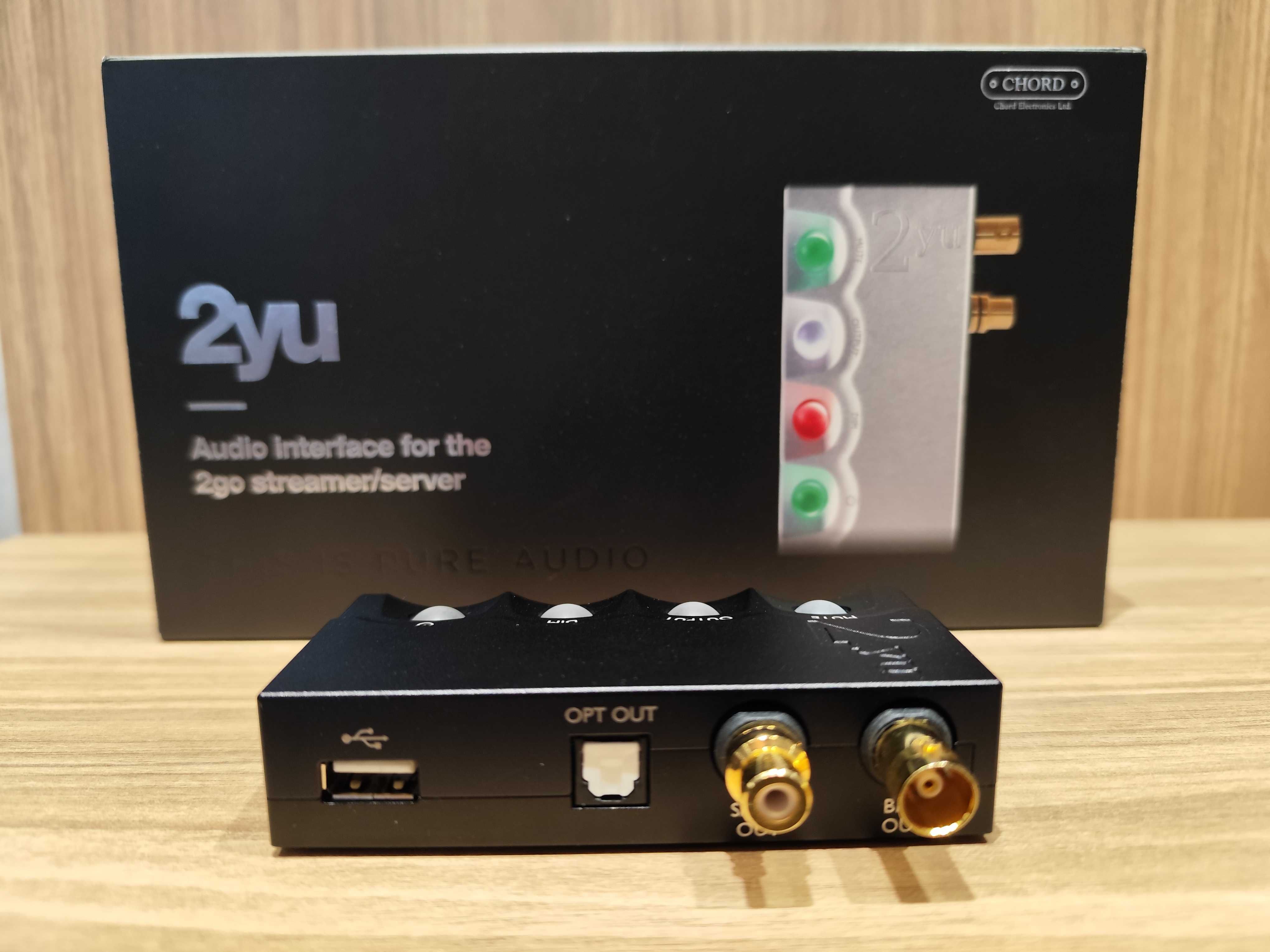 Chord Electronics 2YU czarny UŻYWANY