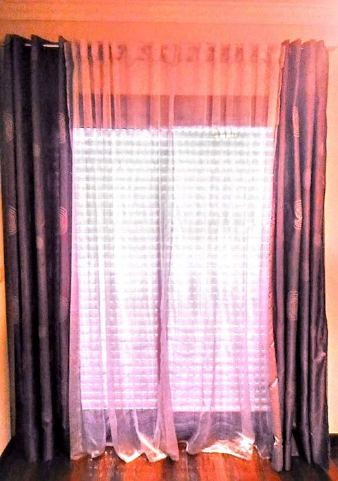 Cortinados para quarto e sala