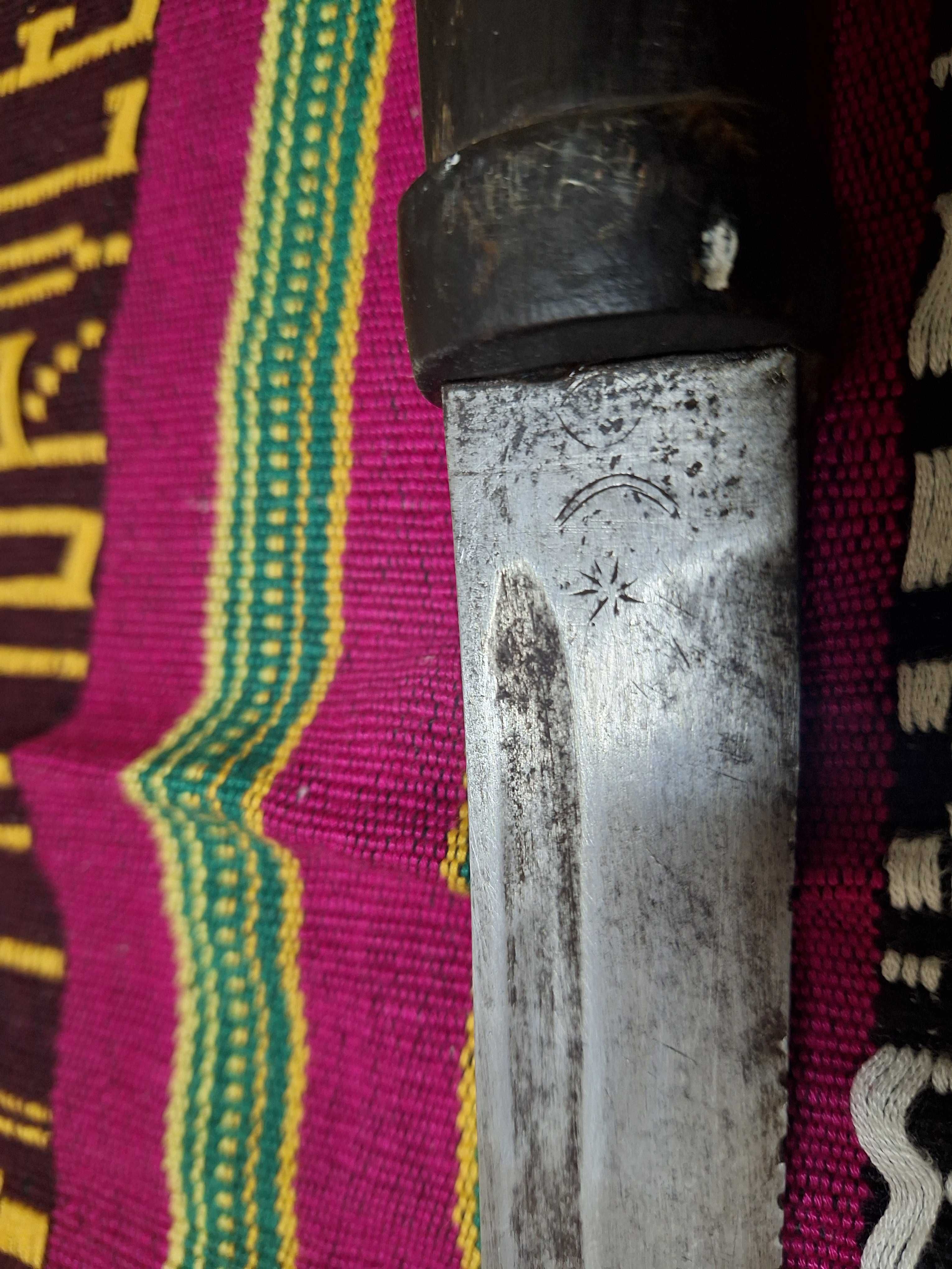 ESPADA SURIK antiga 90 cm com Crina de Cavalo