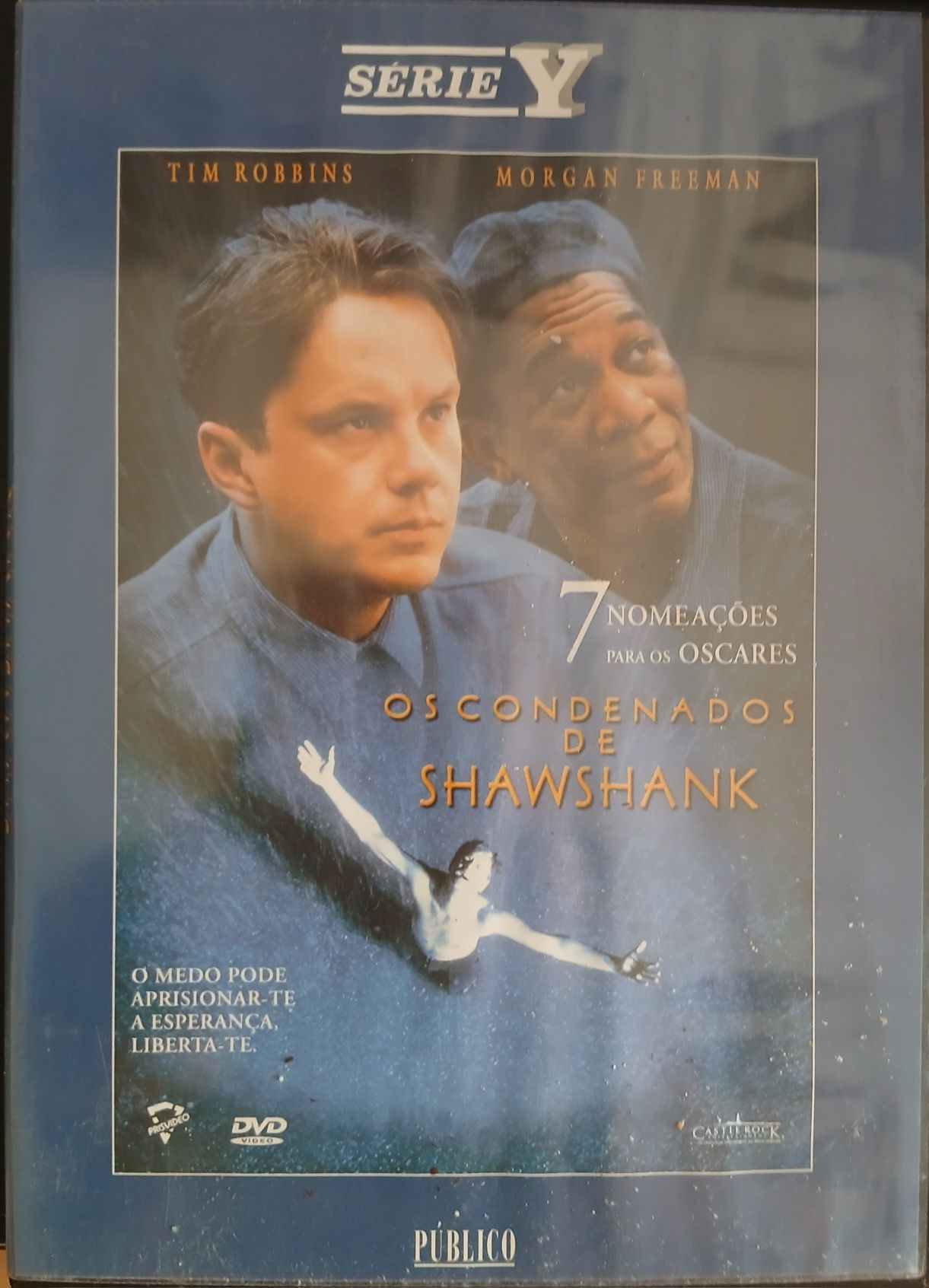 DVD Os Condenados de Shawshank c/ Morgan Freeman