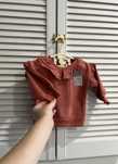 Bluza niemowlęca Primark r.74 hafty falbanki napy