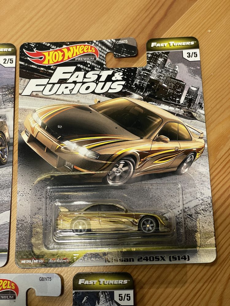 Hot Wheels Premium - Fast Tuners set Nissan Subaru Honda Mazda