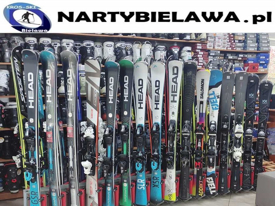 Narty zjazdowe Salomon Fischer Head Stockli dobór i ustawianie sprzętu