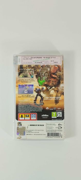 Transformers Revenge Of The Fallen Playstation PSP