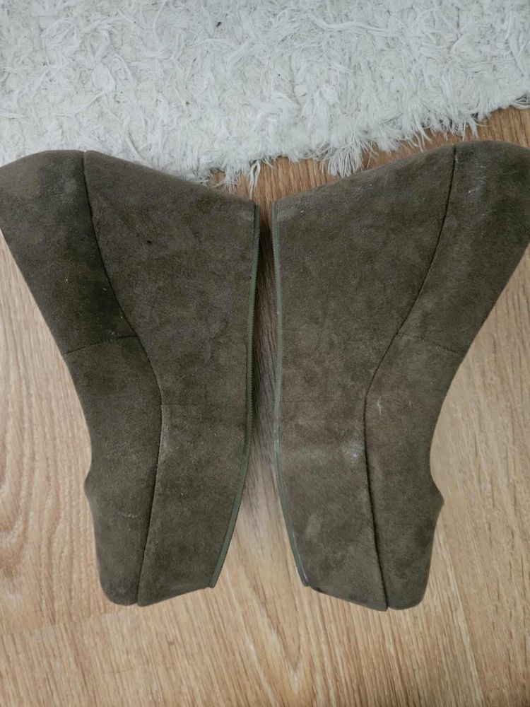 Koturny h&m divided 36 khaki oliwkowy