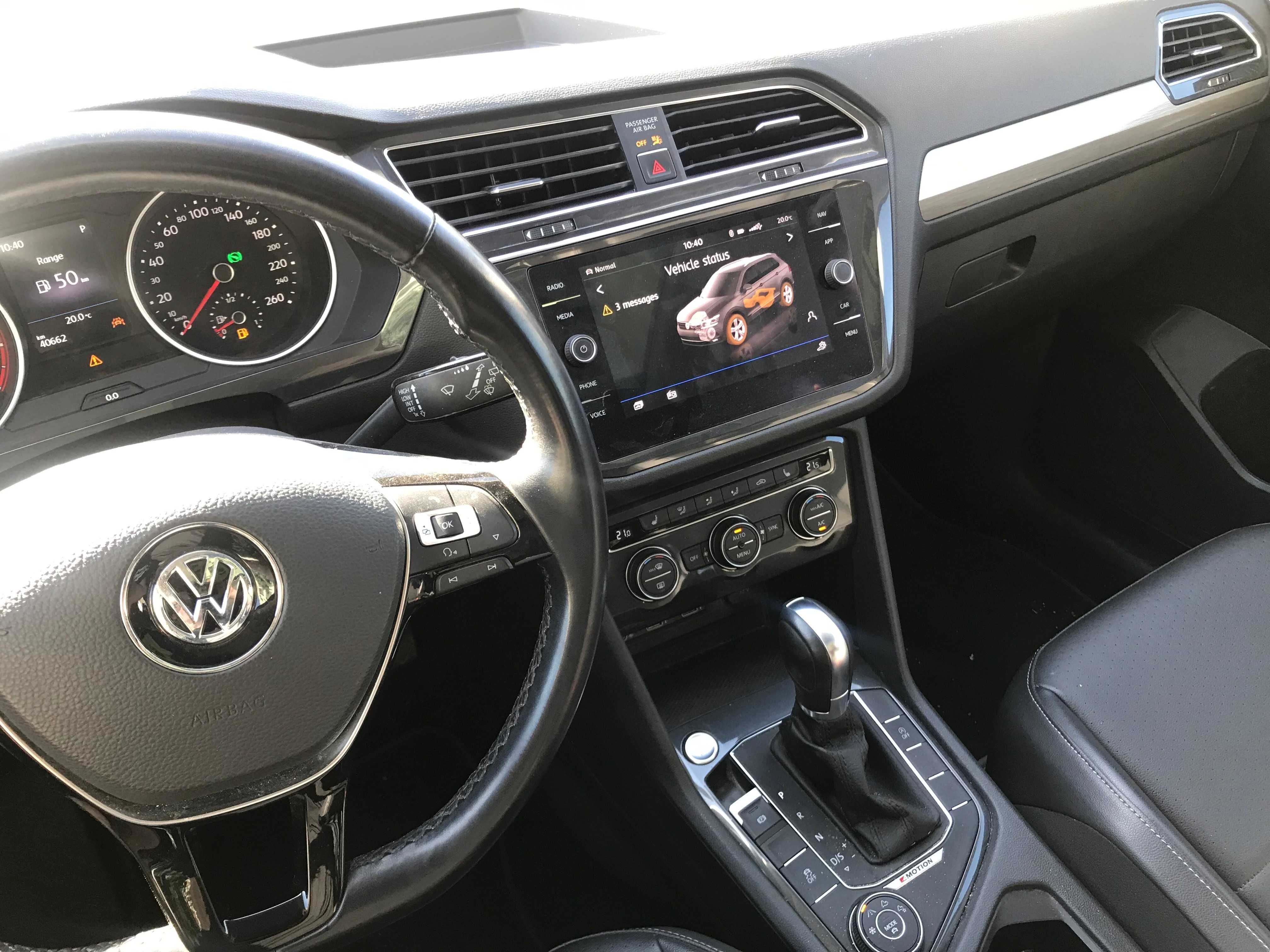 Volkswagen TIGUAN Allspace SE Полный привод  40 000 км. Удлинённый.