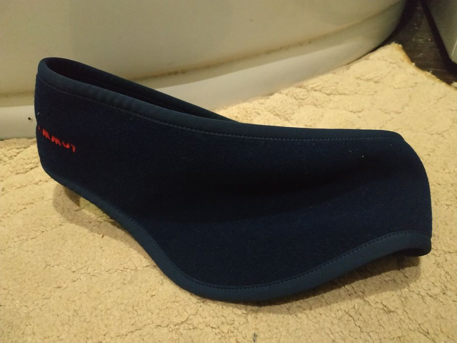 Мужская,женская флисовая повязка mammut wind stopper originals