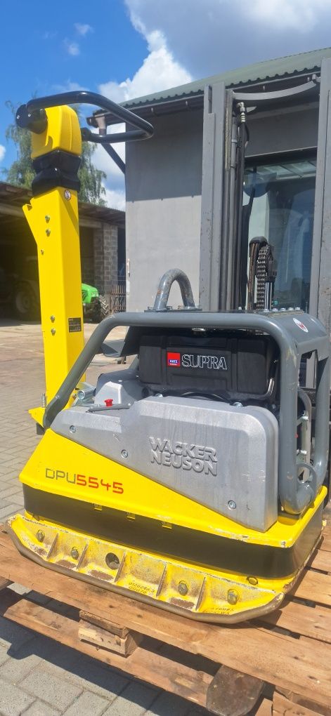 Wacker Neuson DPU 5545 z 2024r stan IDEALNY zagęszczarka płyt