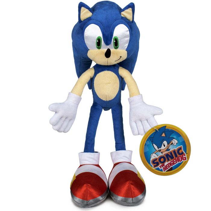 Pluszowy Sonic Niebieski Jeż 31cm Maskotka Sonik The Hedgehog Pluszak