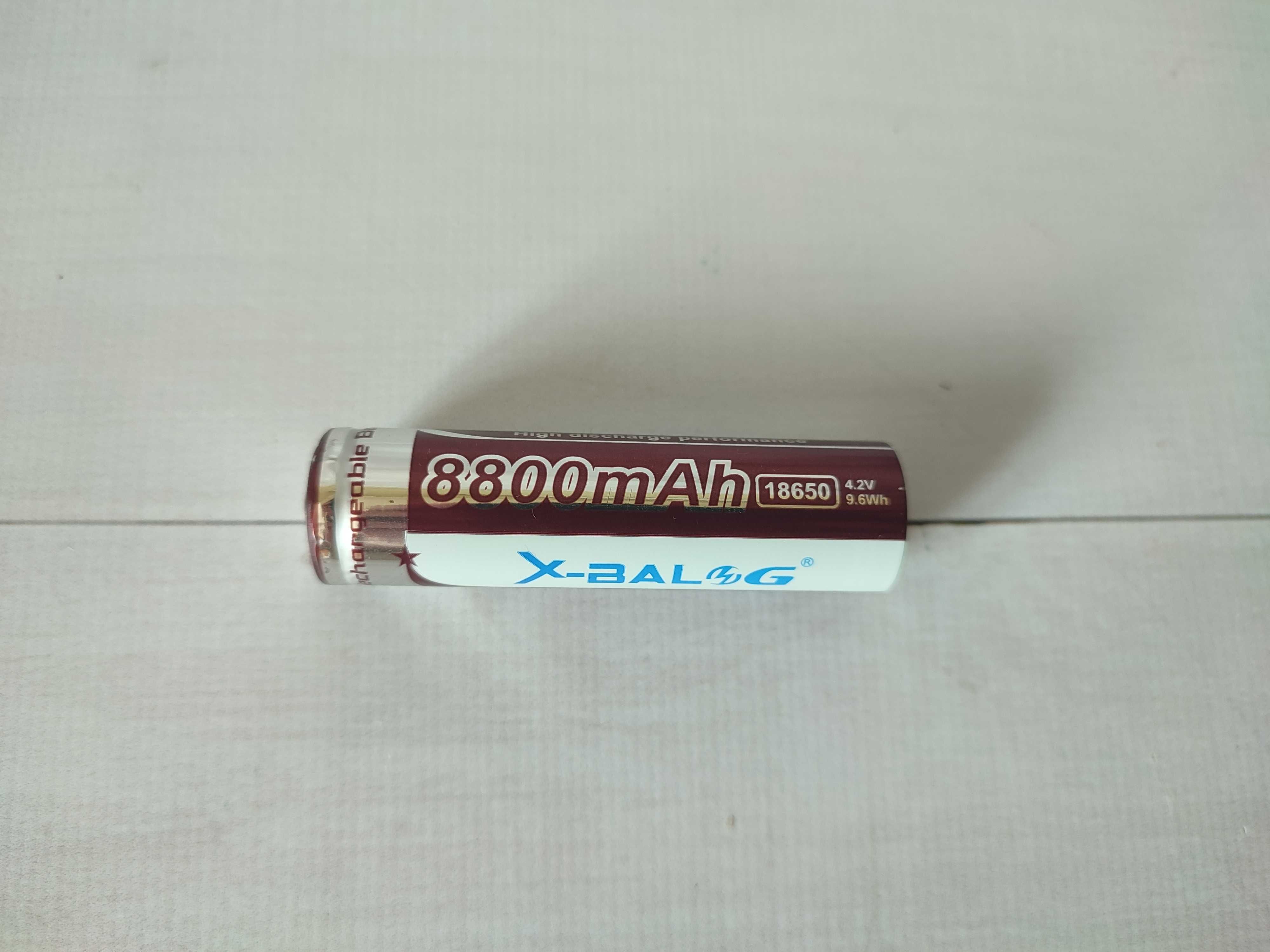 Акумулятор Li-ion X-Balog 18650 8800 mAh 4.2 V
