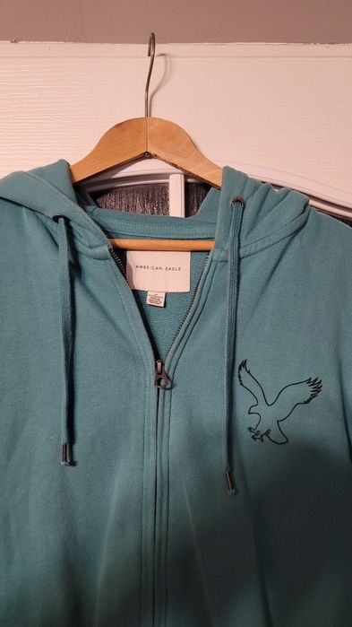 Bluza American Eagle rozpinana w idealnym stanie, Unisex.
