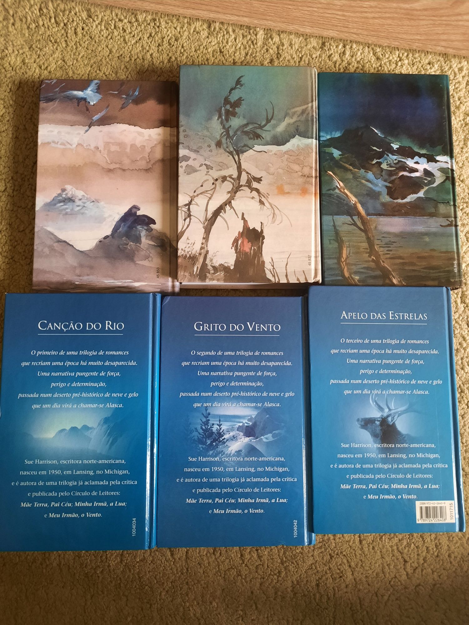 Sue Harrison - the Ivory Carver Trilogia e a Storyteller Trilogia