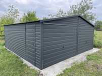 Garaż bladzany 6x5, antracyt, grafit, PRODUCENT.