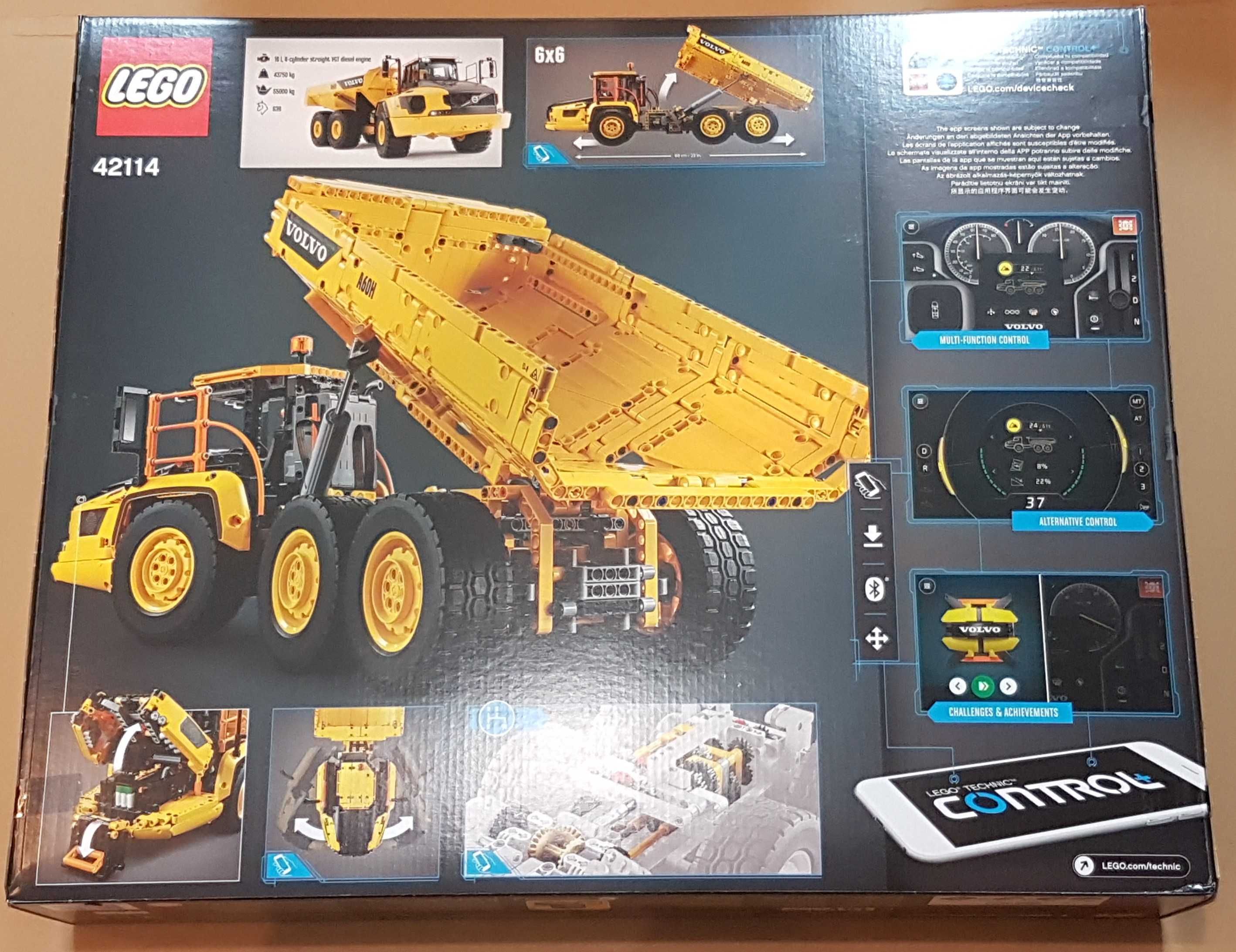 LEGO Technic 42114 Wozidło przegubowe Volvo 6x6 / Nowe /