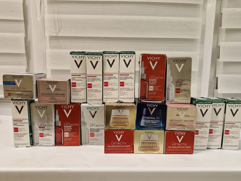 Vichy epidemic filler, Vichy  liftactiv,VichyD3 serum,Normaderm Нові.