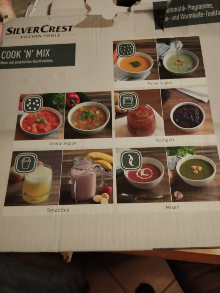 Sprzedam mikser cook 'n miks z funkcją gotowania